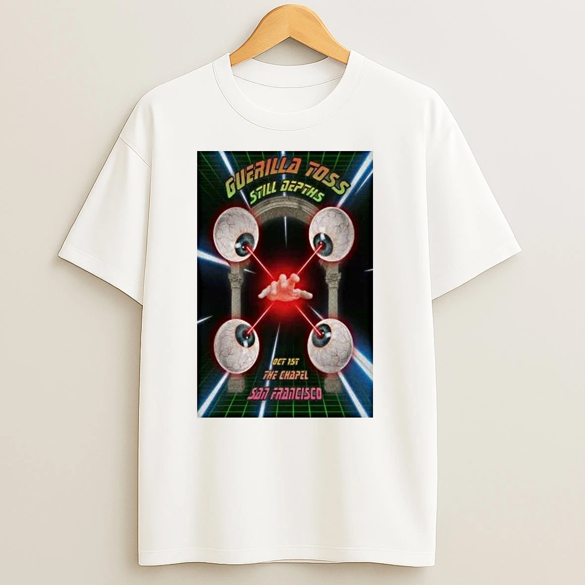 Guerilla Toss Oct 1st 2025 The Chapel San Francisco Shirts