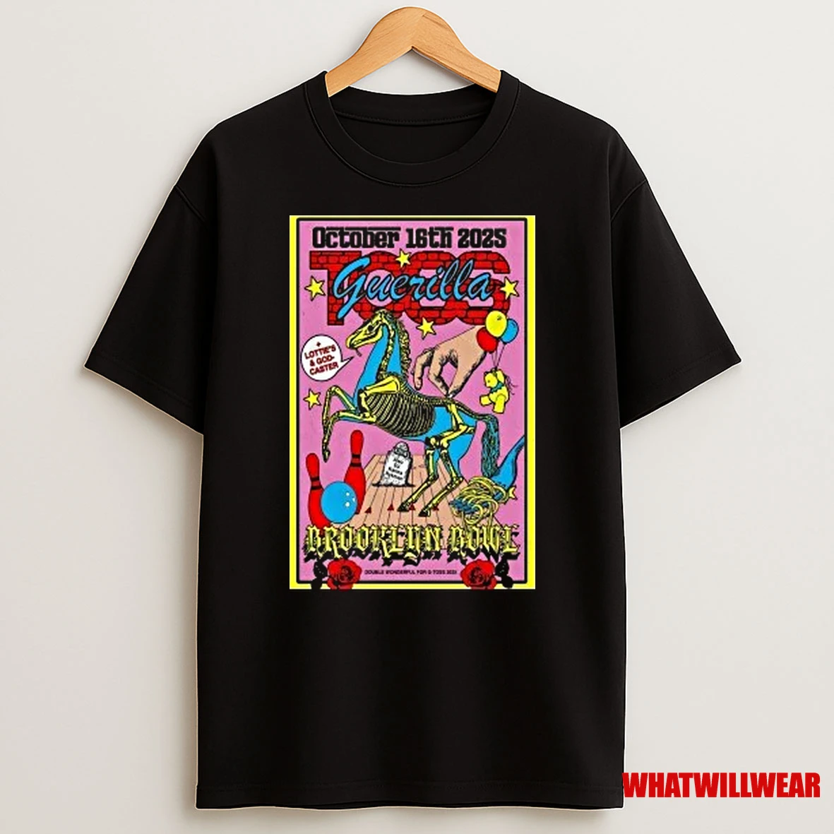 Guerilla Toss October 16th 2025 Brooklyn Ny Brooklyn Bowl Shirts