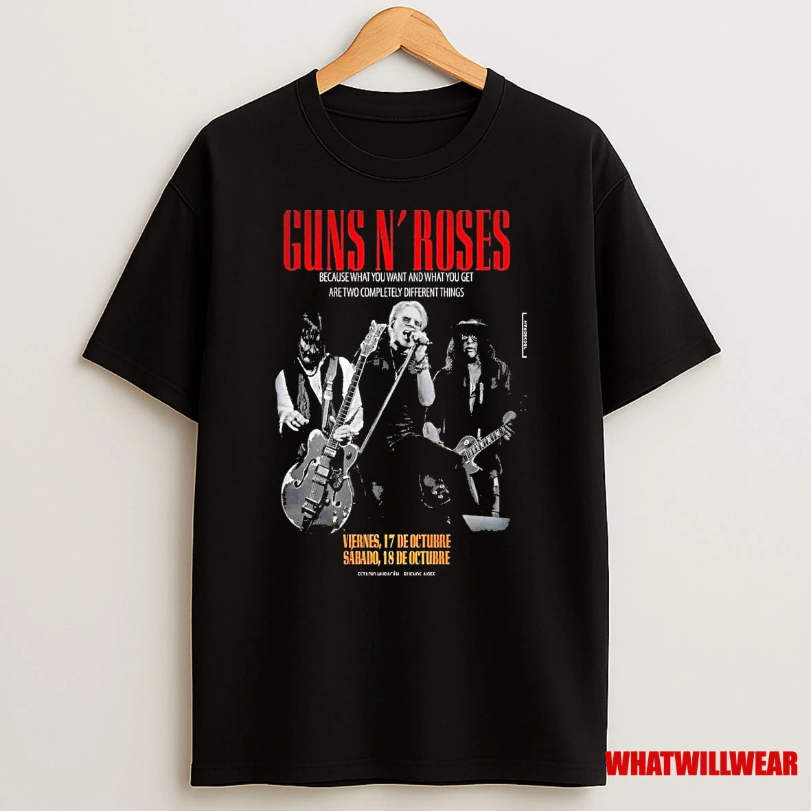 Guns N Roses Estadio Huracan In Buenos Aires Argentina Oct 17 18 2025 Shirts