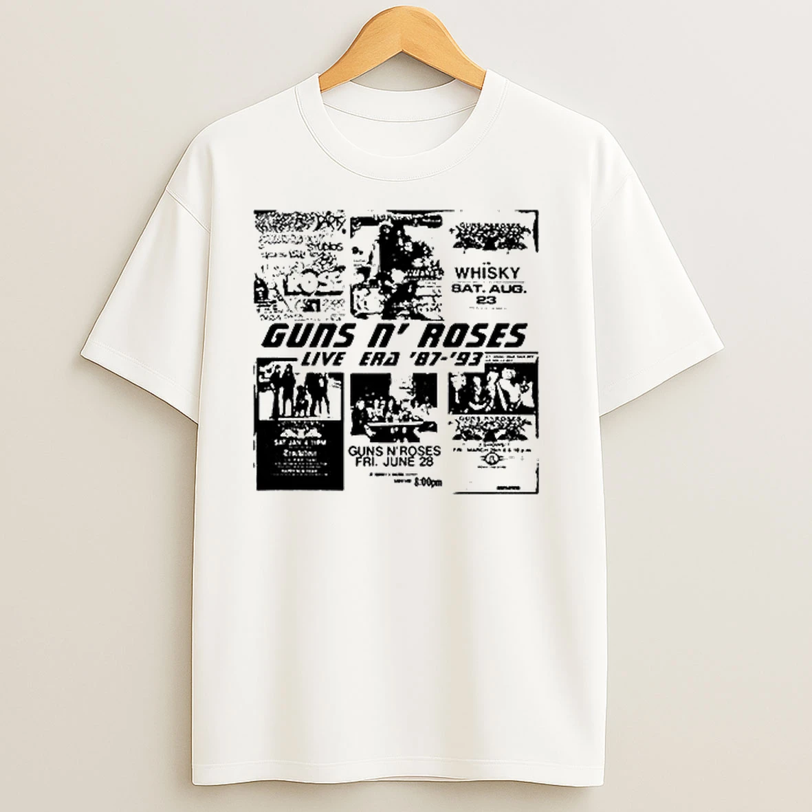 Guns N Roses Live Era 2025 Shirts