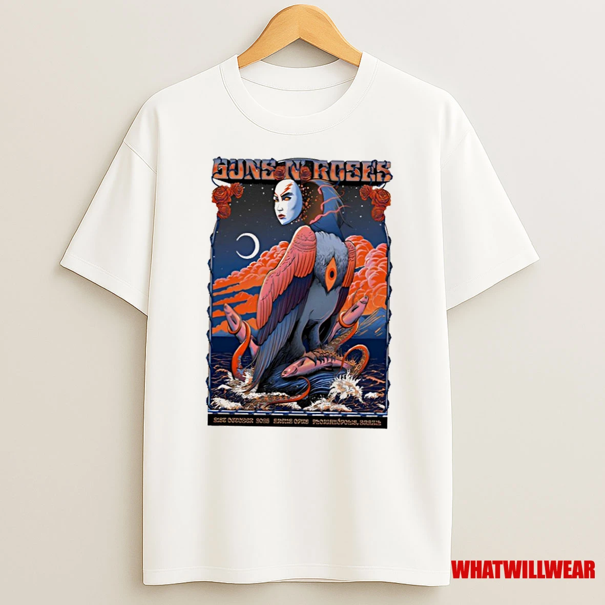 Guns N Roses Oct 21 2025 Arena Opus Florianopolis Br Event Shirts