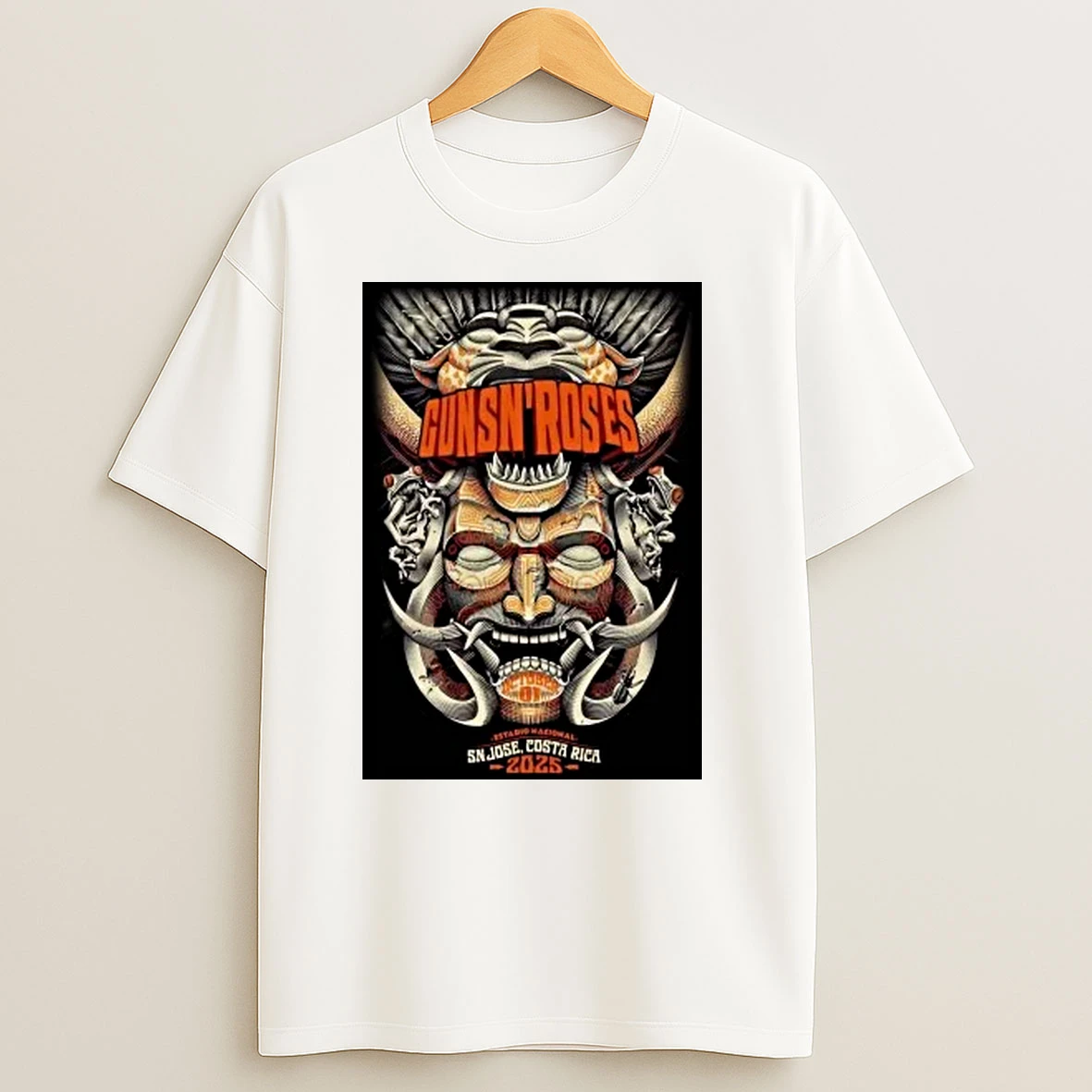 Guns N Roses San Jose Cr On Oct 1 2025 Shirts