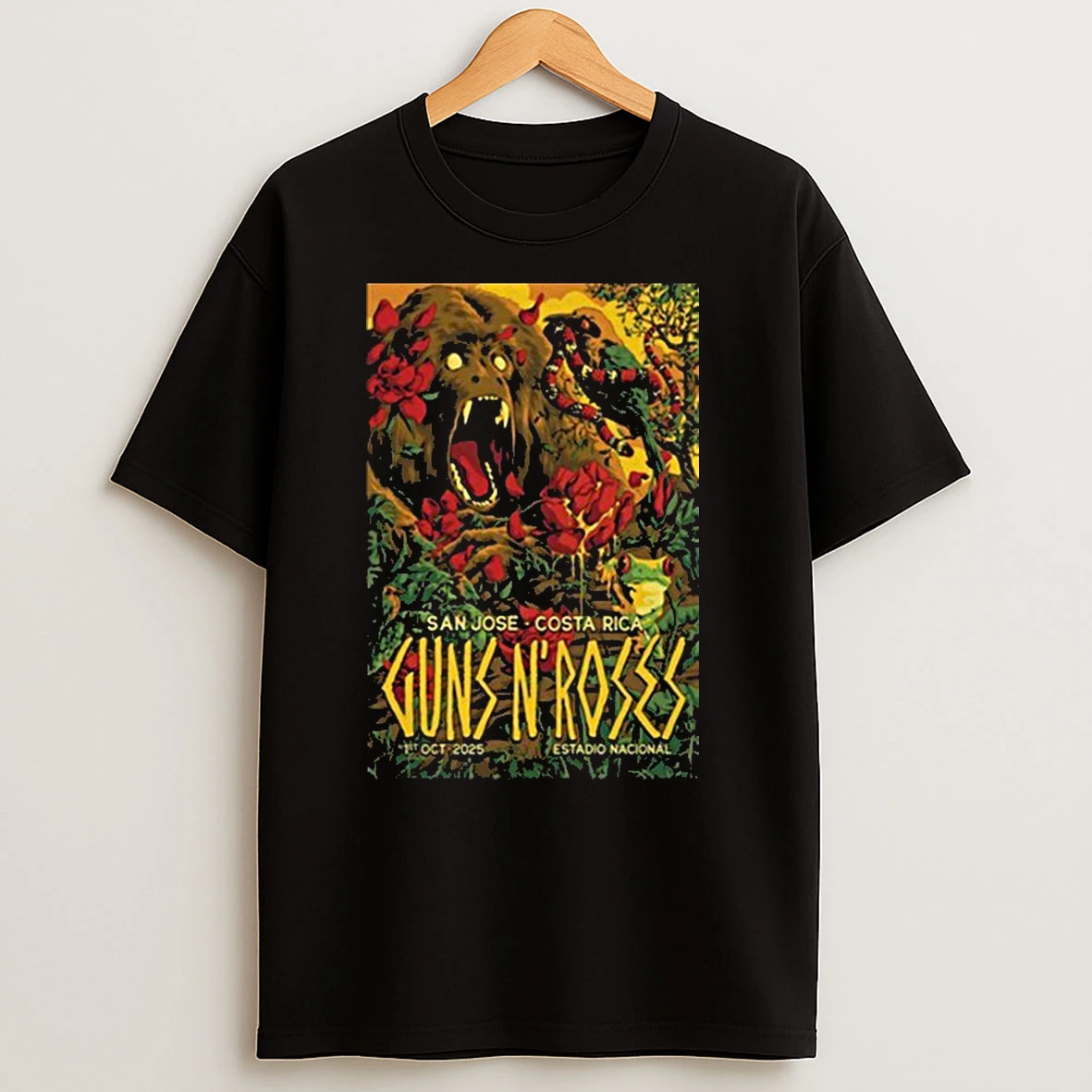 Guns N Roses Show October 1 2025 San Jose Cr Shirts