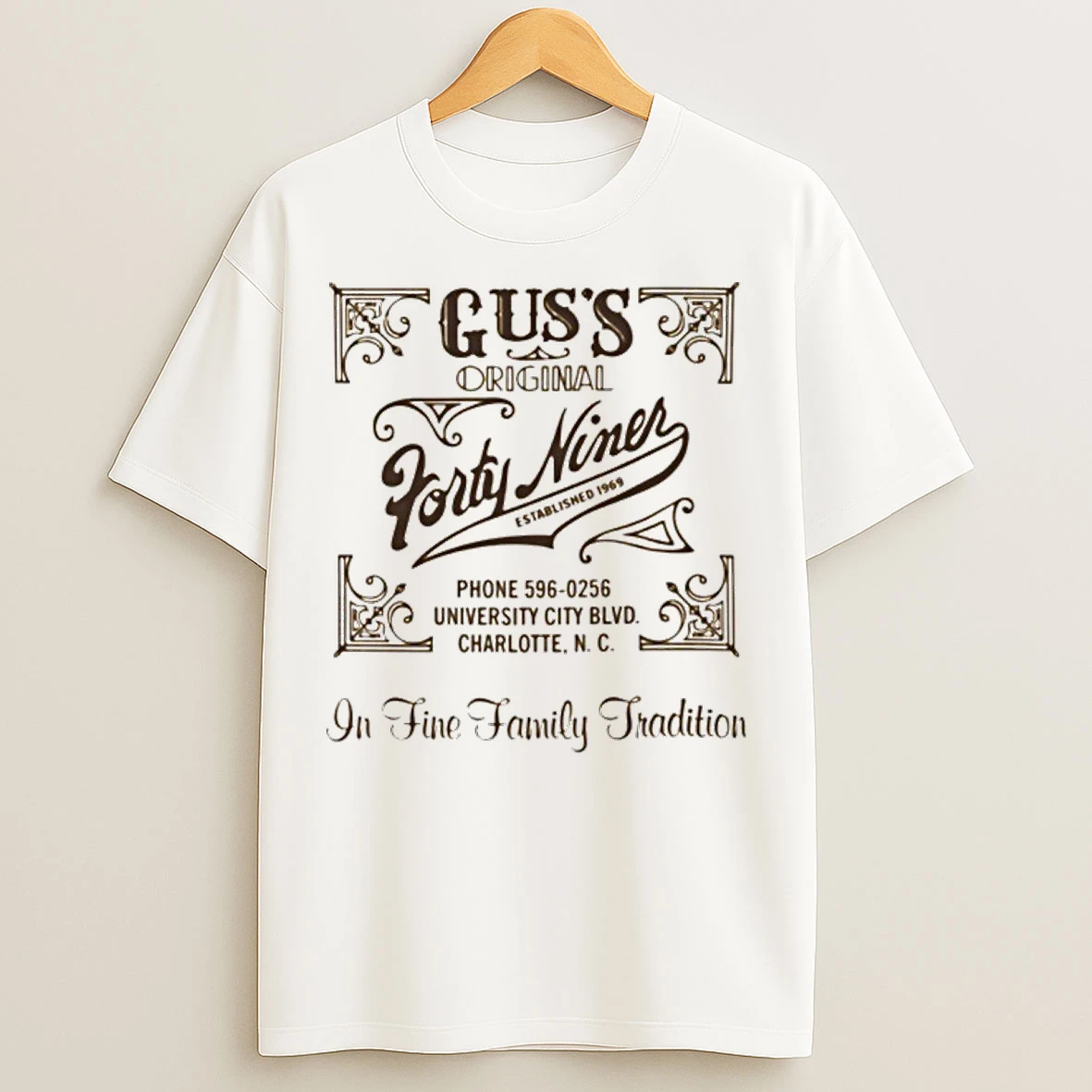 Guss Forty Niner Established 1969 Vintage T Shirts