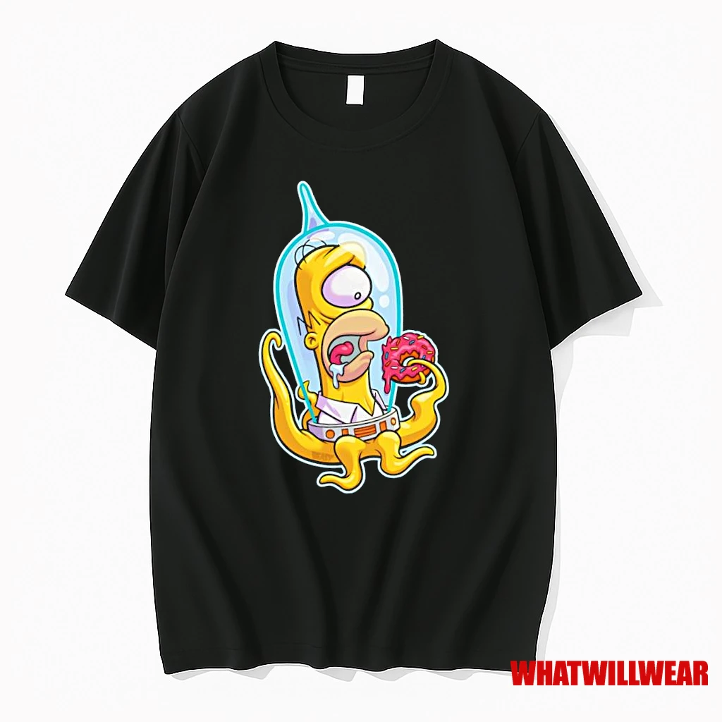 Ho Mar Simpsalien Homer Simpson Beastwreck Halloween Character Shirts
