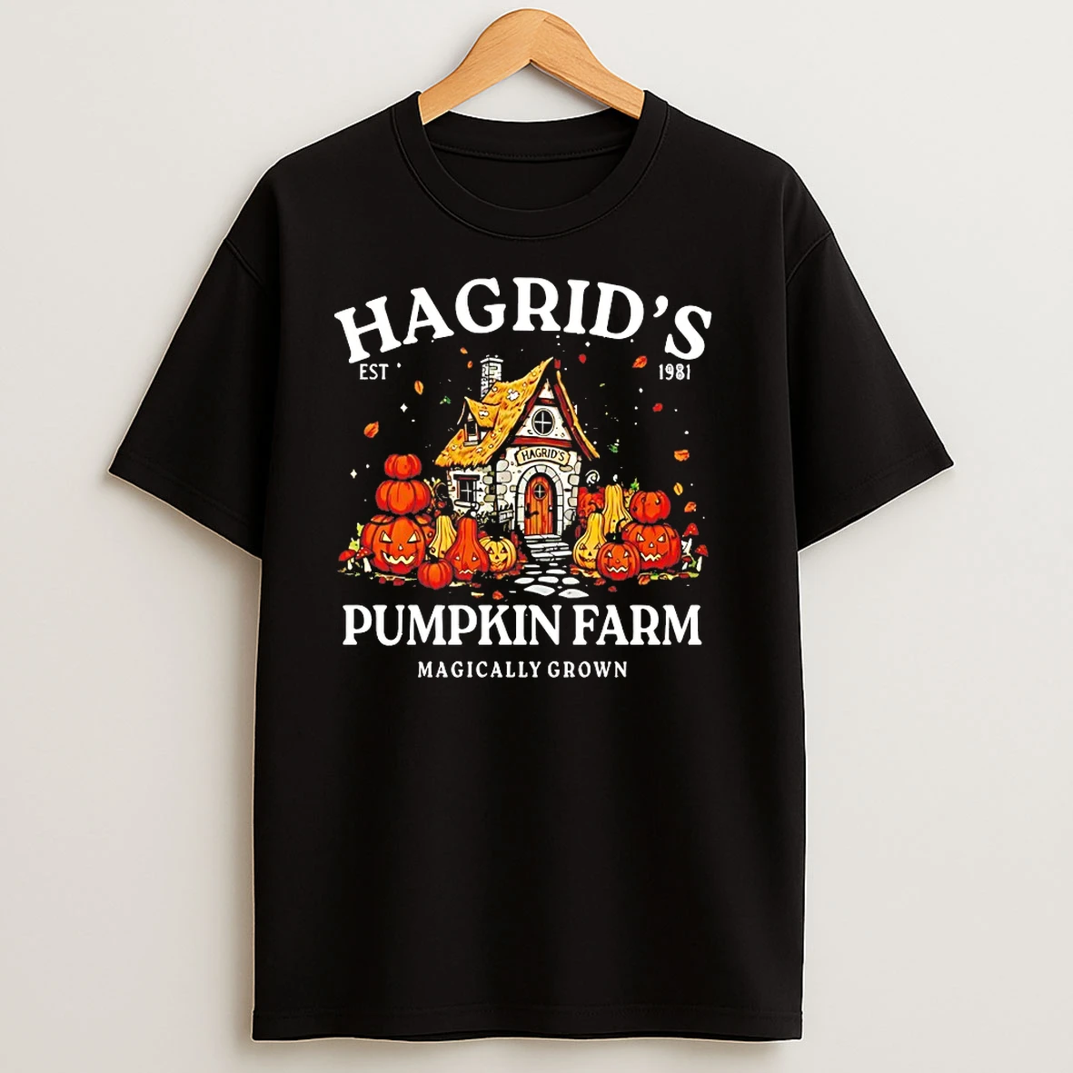 Hagrids Pumpkin Farm Magically Grown Halloween T Shirts