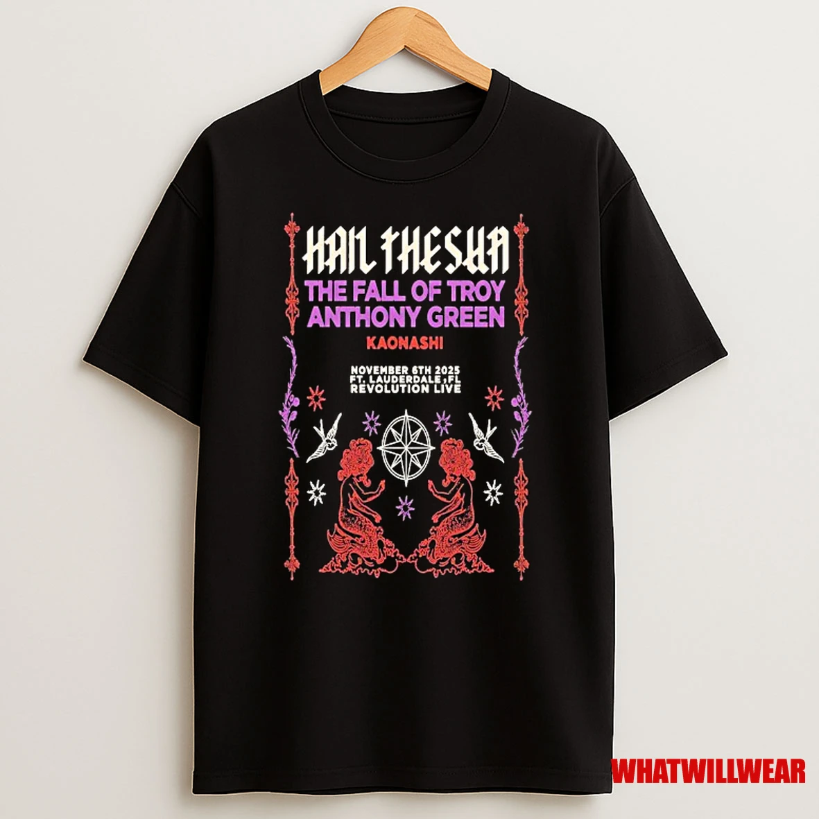 Hail The Sun Ft Lauderdale Fl November 6 2025 Shirts
