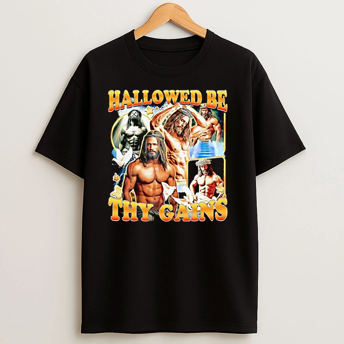 Hallowed Be Thy Gains Graphic T Shirts