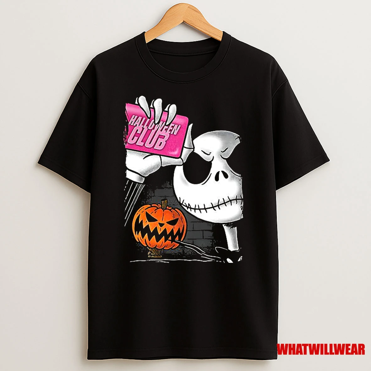 Halloween Club Jack Skellington The Nightmare Before Christmas And Jack O Lantern Shirts