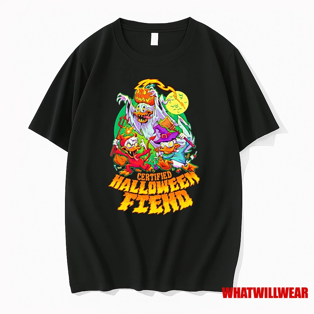 Halloween Fiend Certified Beastwreck Huey Dewey Louie Duck Shirts