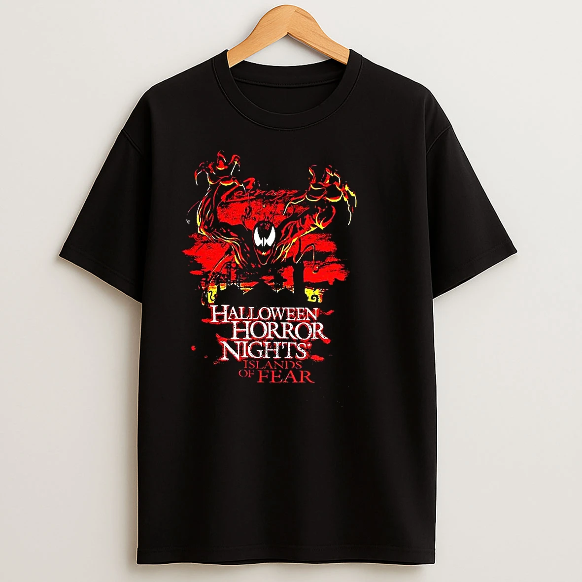 Halloween Horror Nights Islands Of Fear Universal Studios Carnage Marvel Comic Characte T Shirts