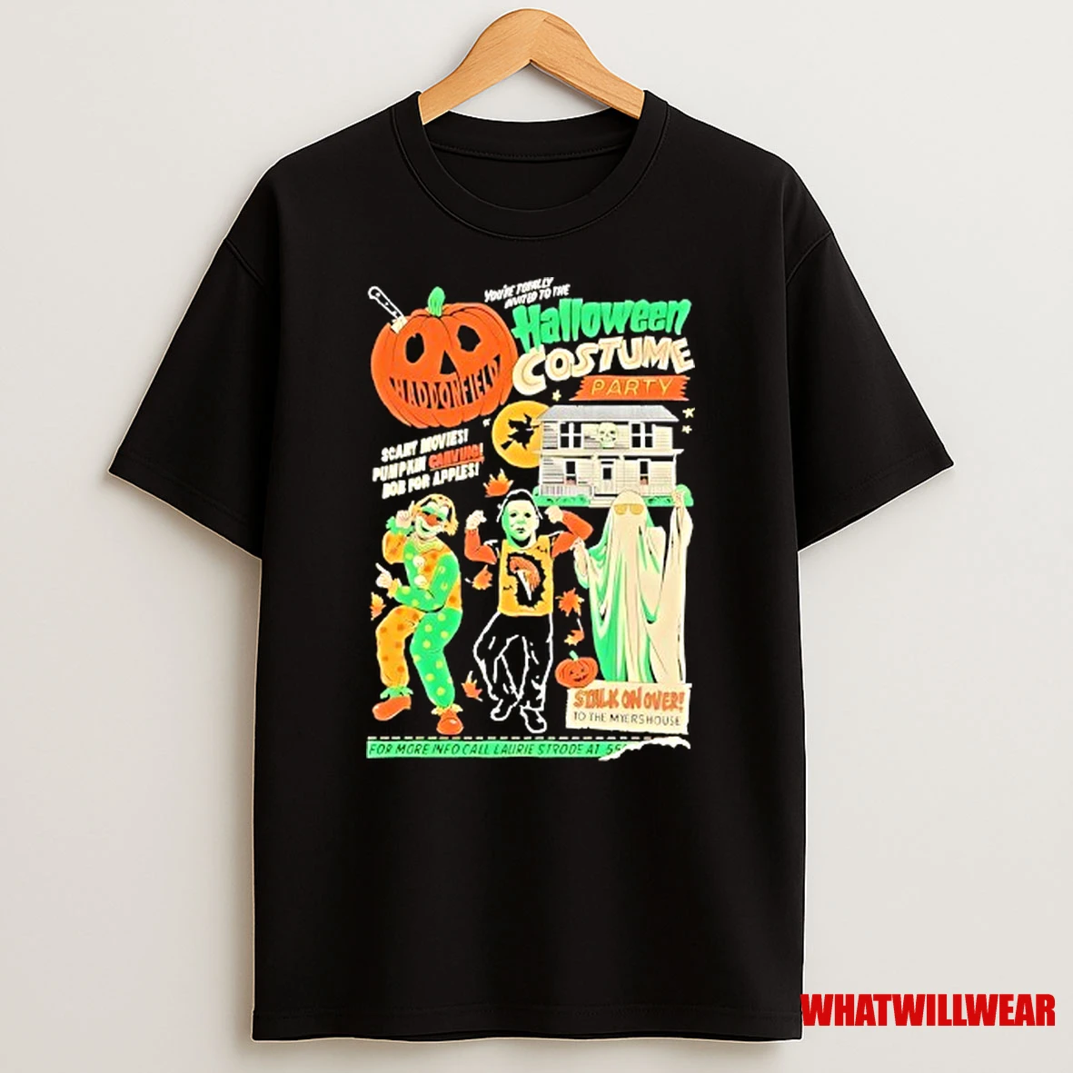 Halloween Costume Party Stalk On Over To The Michael Myers House Ghost Shirts