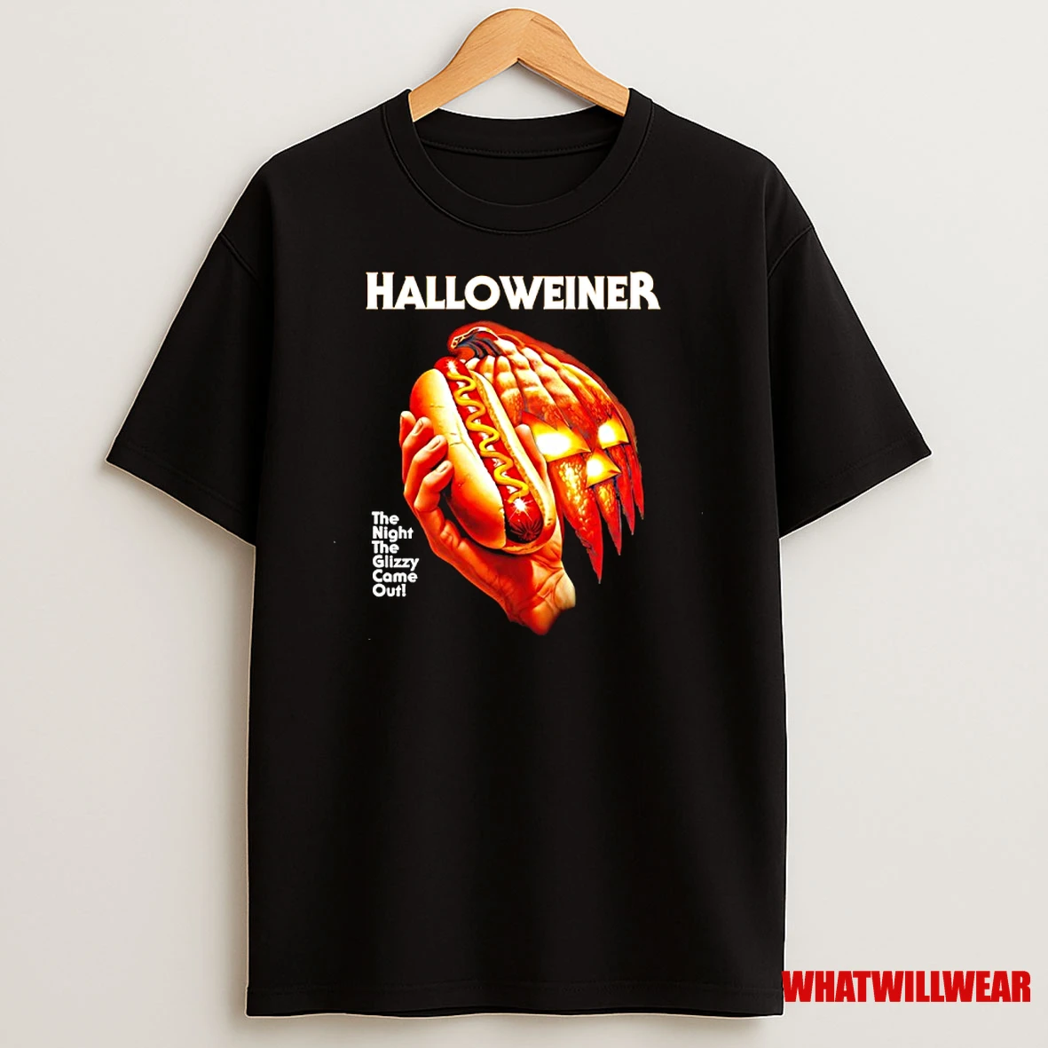 Halloweiner The Night The Glizzy Came Out Shirts
