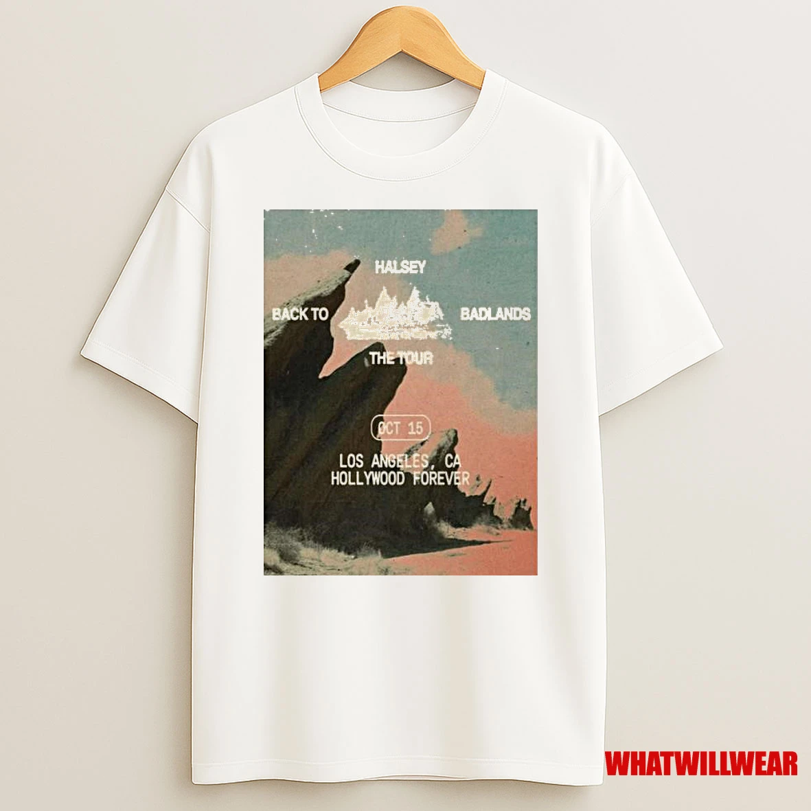 Halsey Back To Badlands Los Angeles 10 15 2025 Tour Shirts