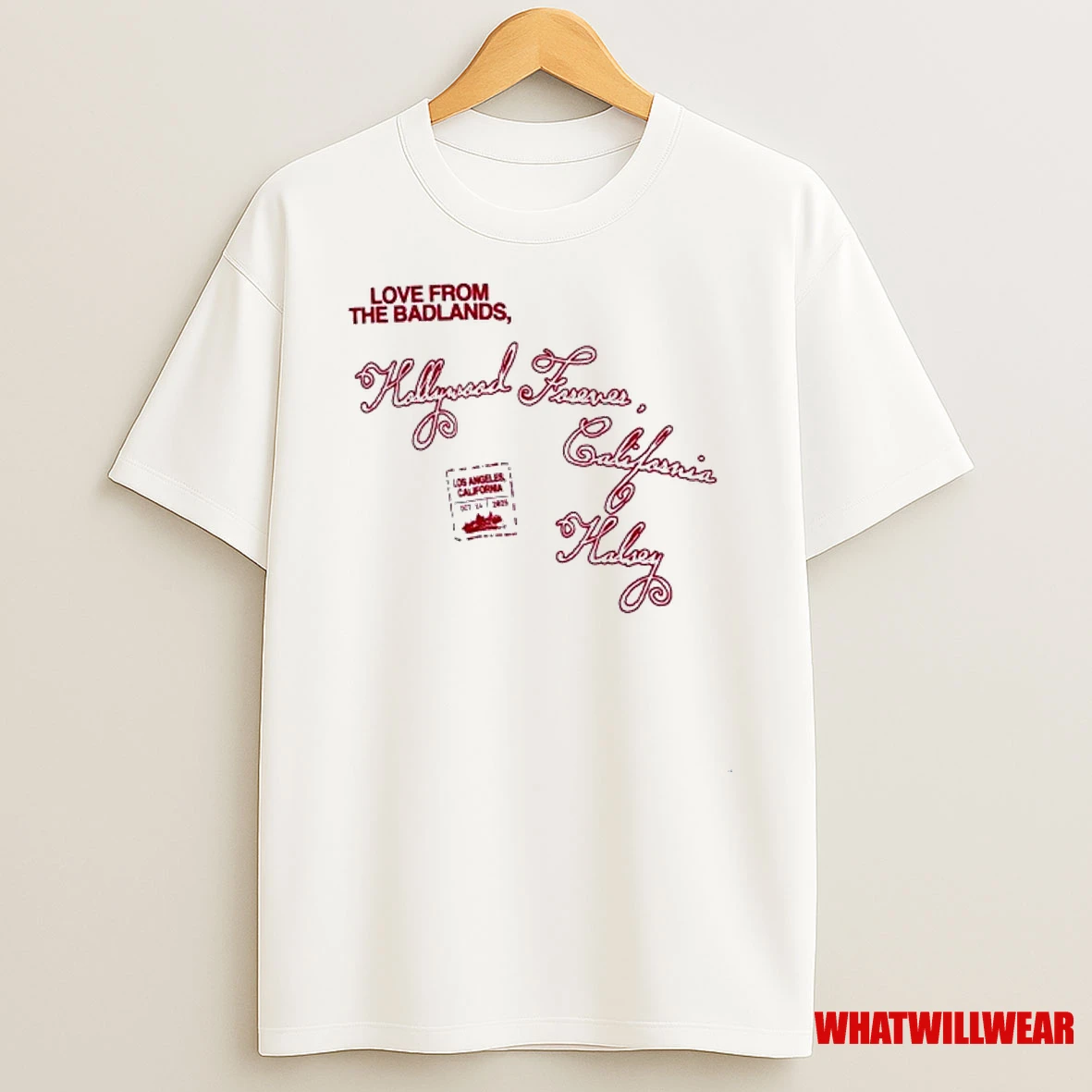 Halsey Love From The Badlands Hollywood Forever Los Angeles California Shirts