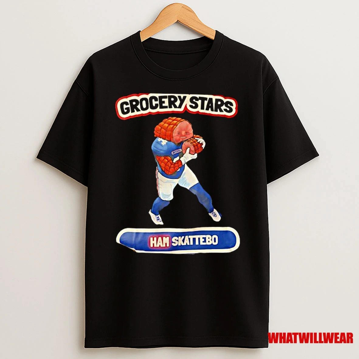 Ham Skattebo Grocery Stars New York Giants Shirts