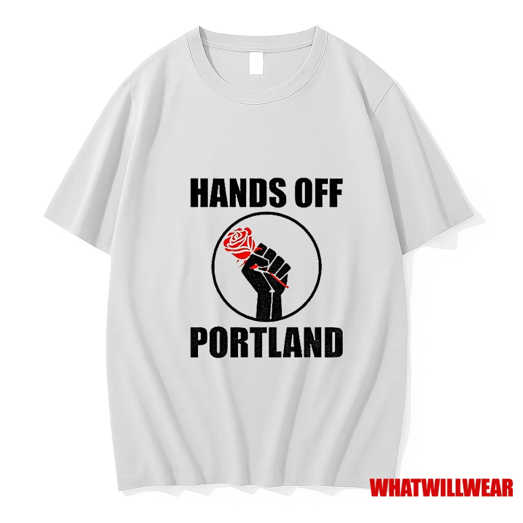 Hands Off Portland Rose Shirts