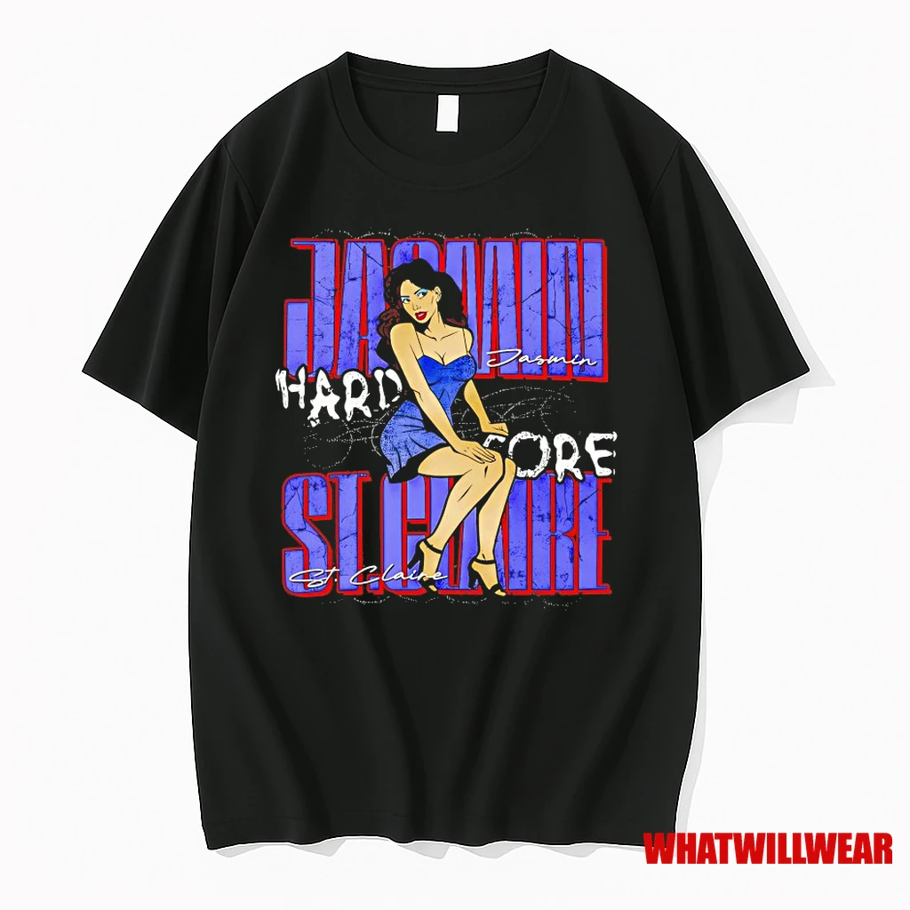 Hardcore Jasmin St Claire Wrestling Shirts
