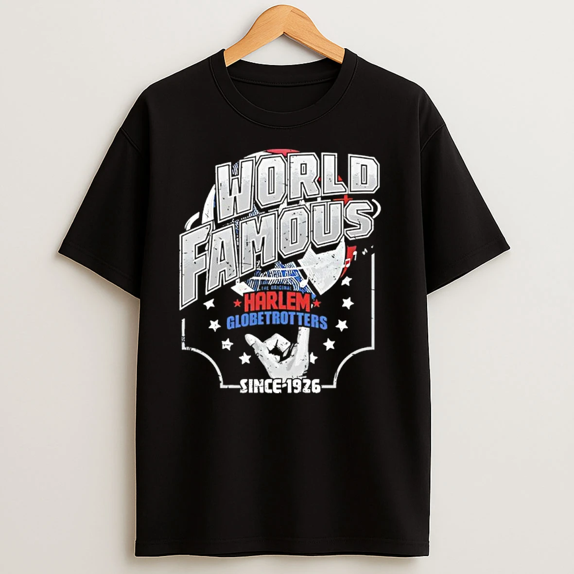 Harlem Globetrotters World Famous 1926 T Shirts