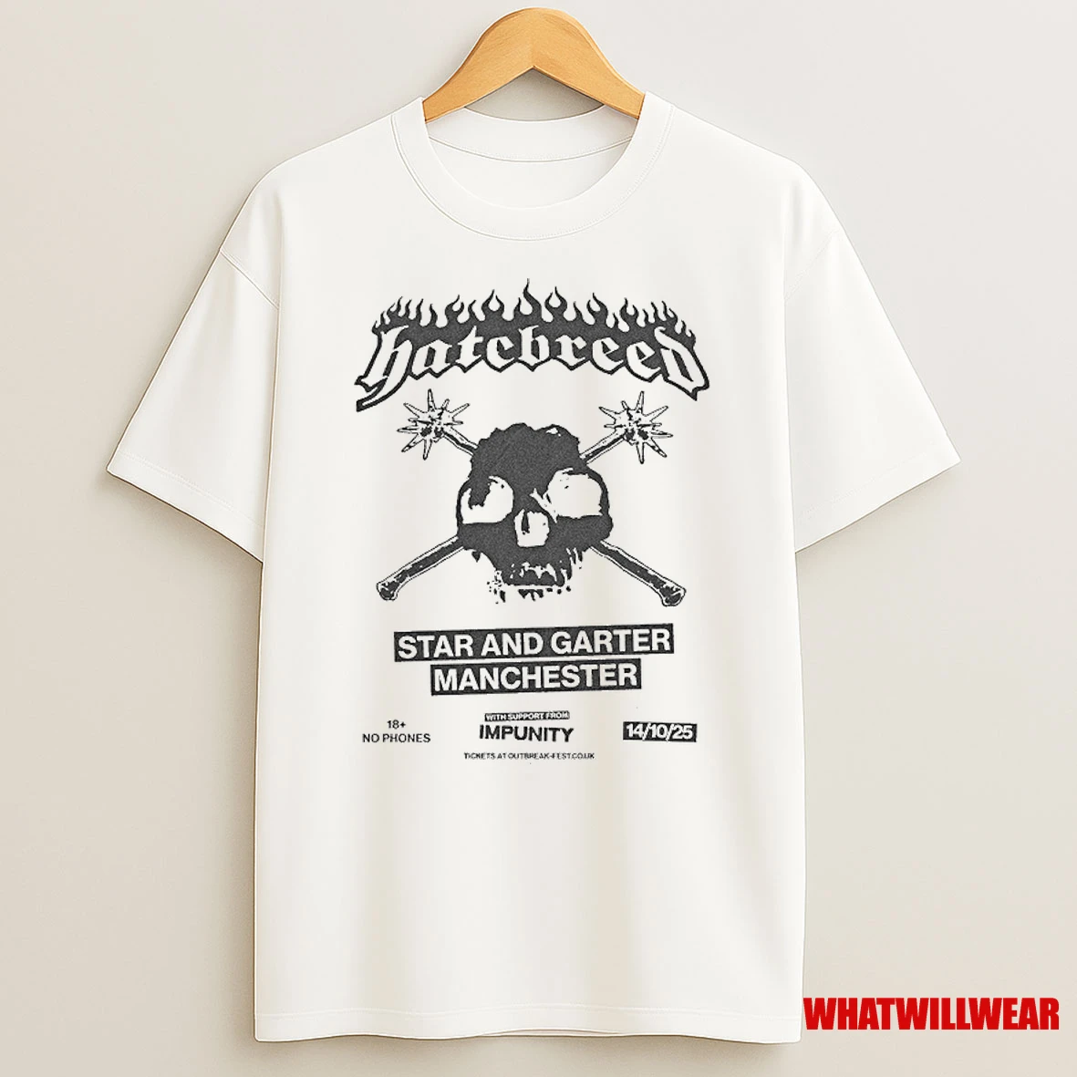 Hatebreed Star And Garter Shirts