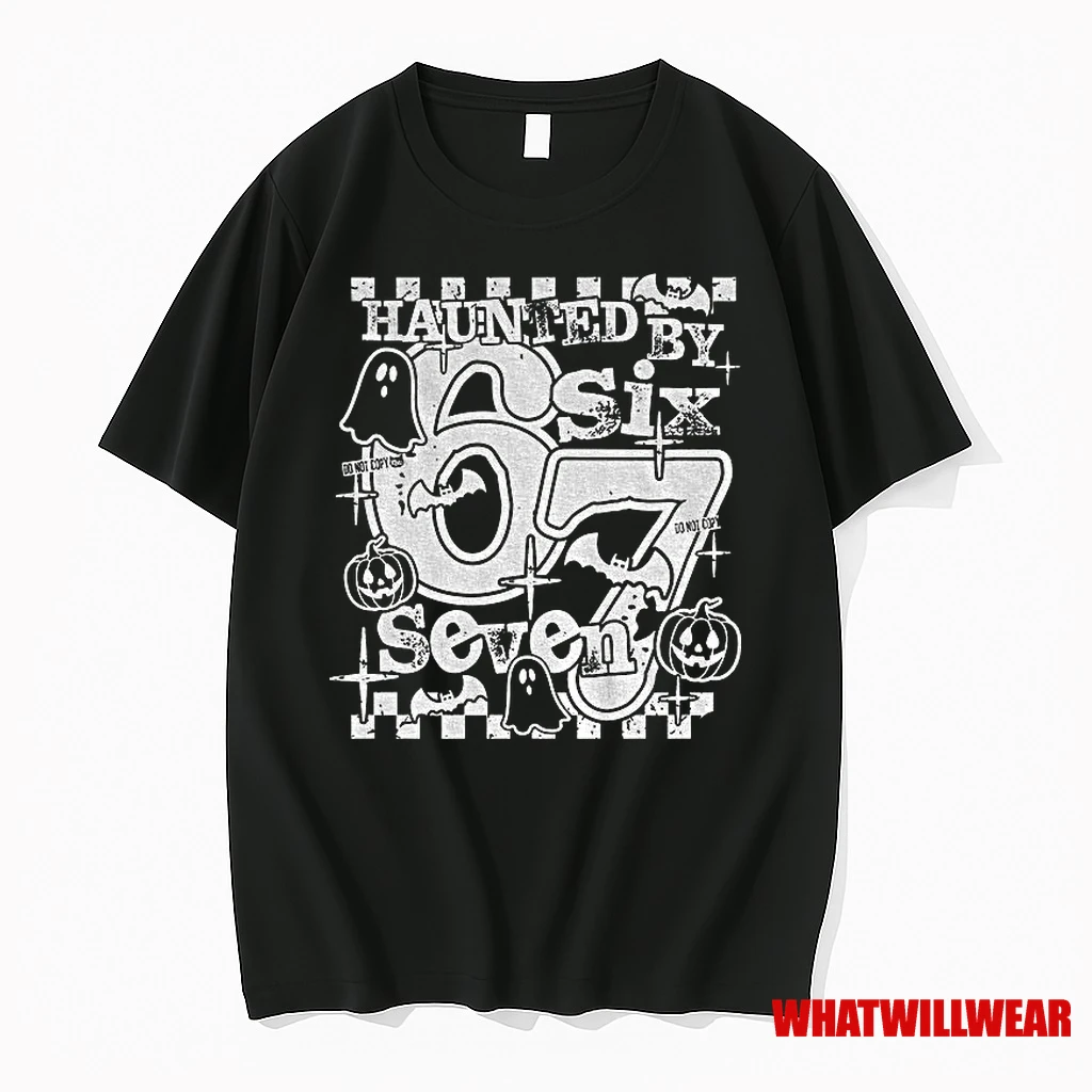 Haunted By 67 Six Seven Spooky Halloween 2025 Shirts