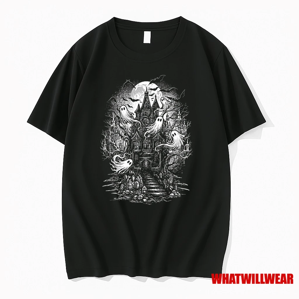 Haunted Treehouse Halloween Shirts