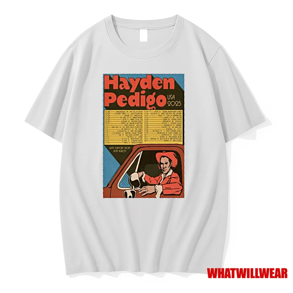 Hayden Pedigo Usa 2025 Tour Shirts