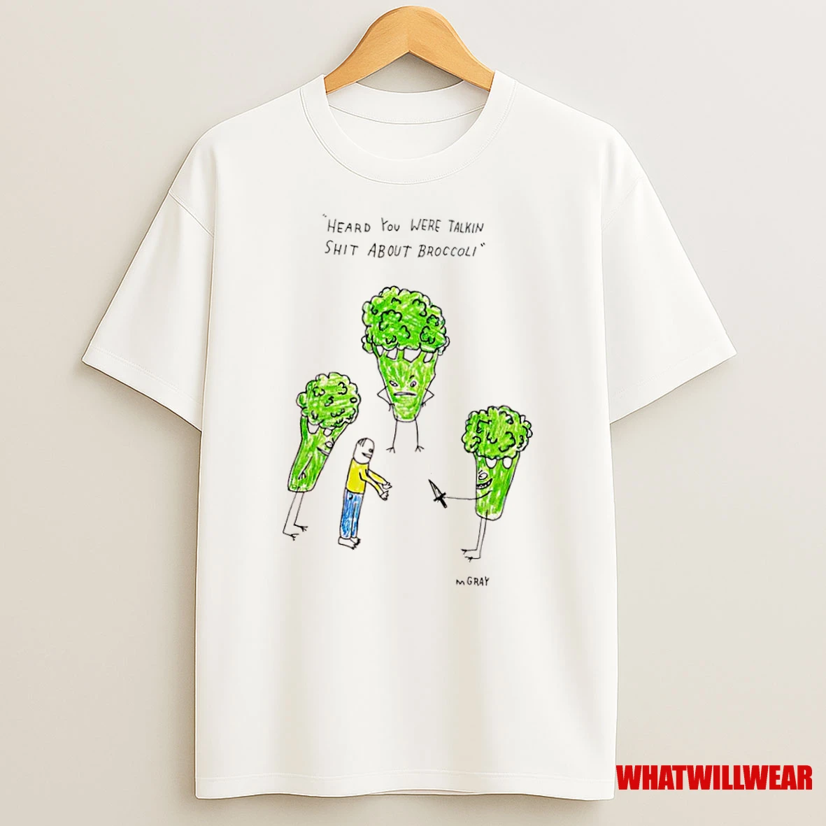 Heard You Were Talkin About Broccoli Shirts