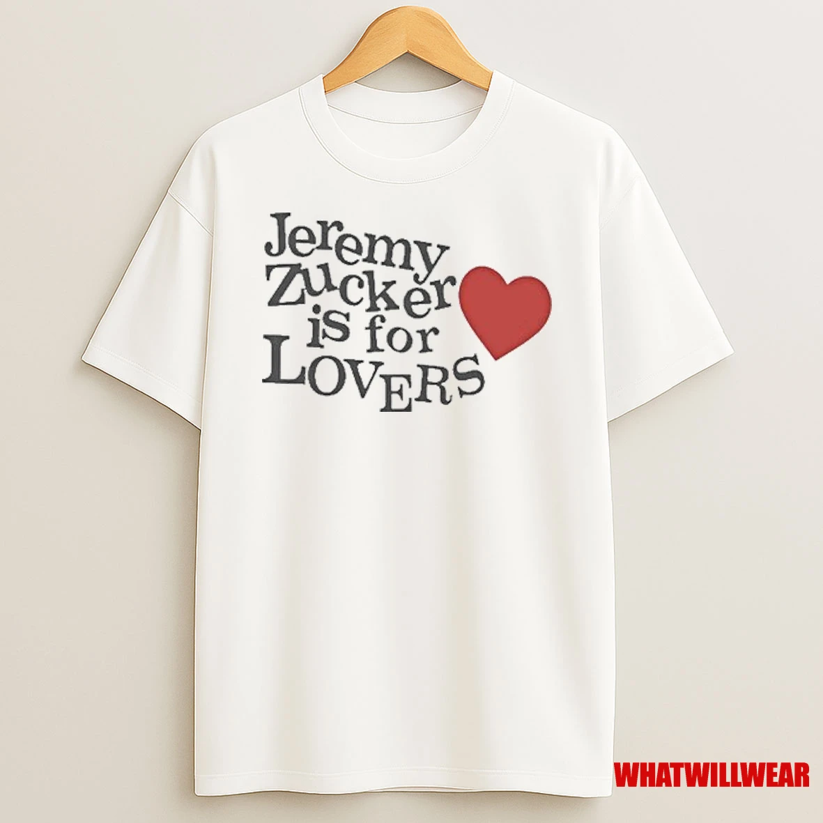 Heart Jeremy Zucker Is For Lovers 2025 Shirts