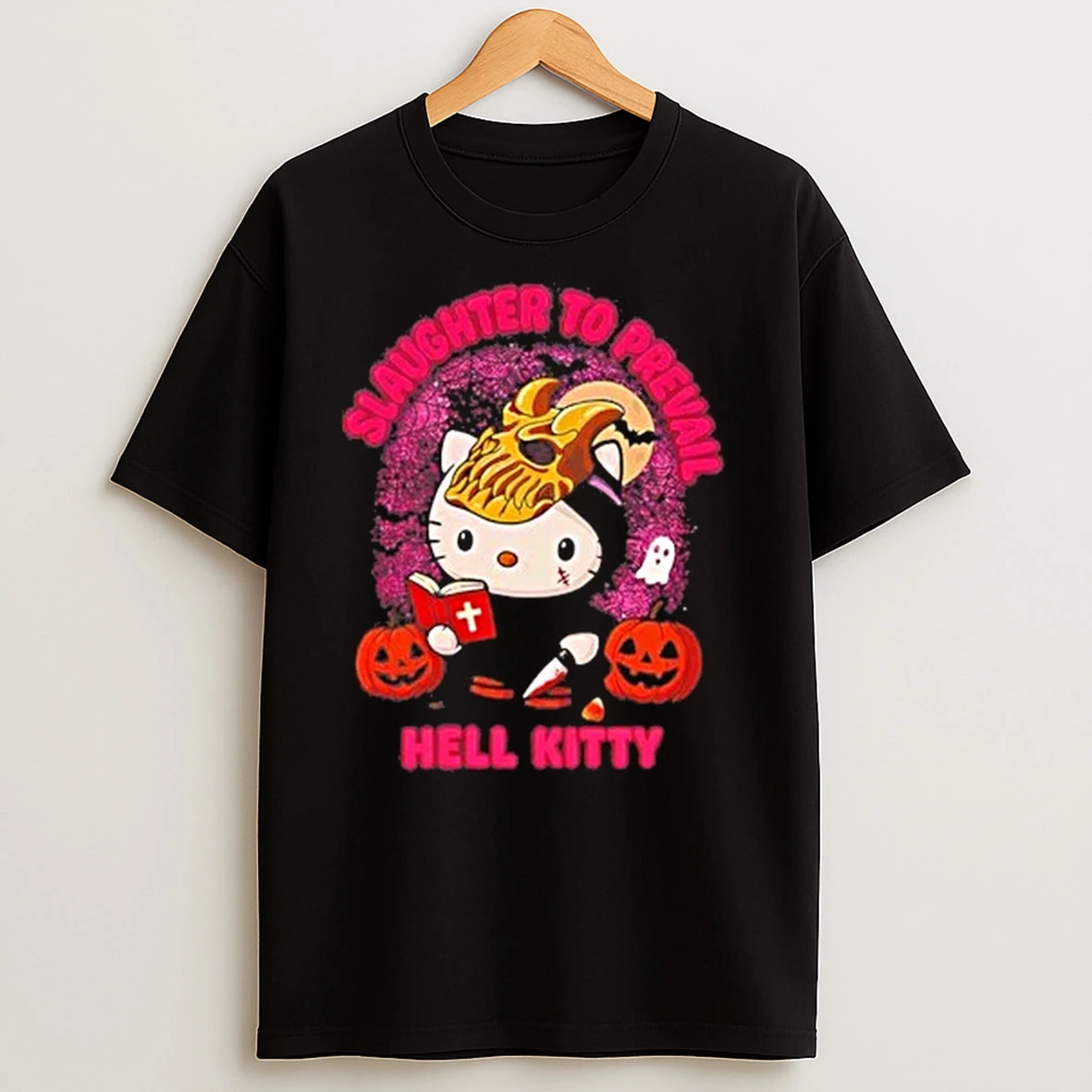 Hell Kitty Slaughter To Preval Halloween 2025 Shirts