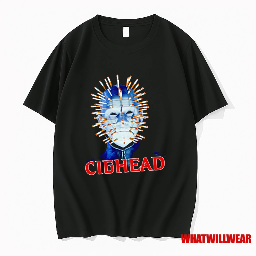 Hellraiser Cighead Cigarettes Halloween Shirts