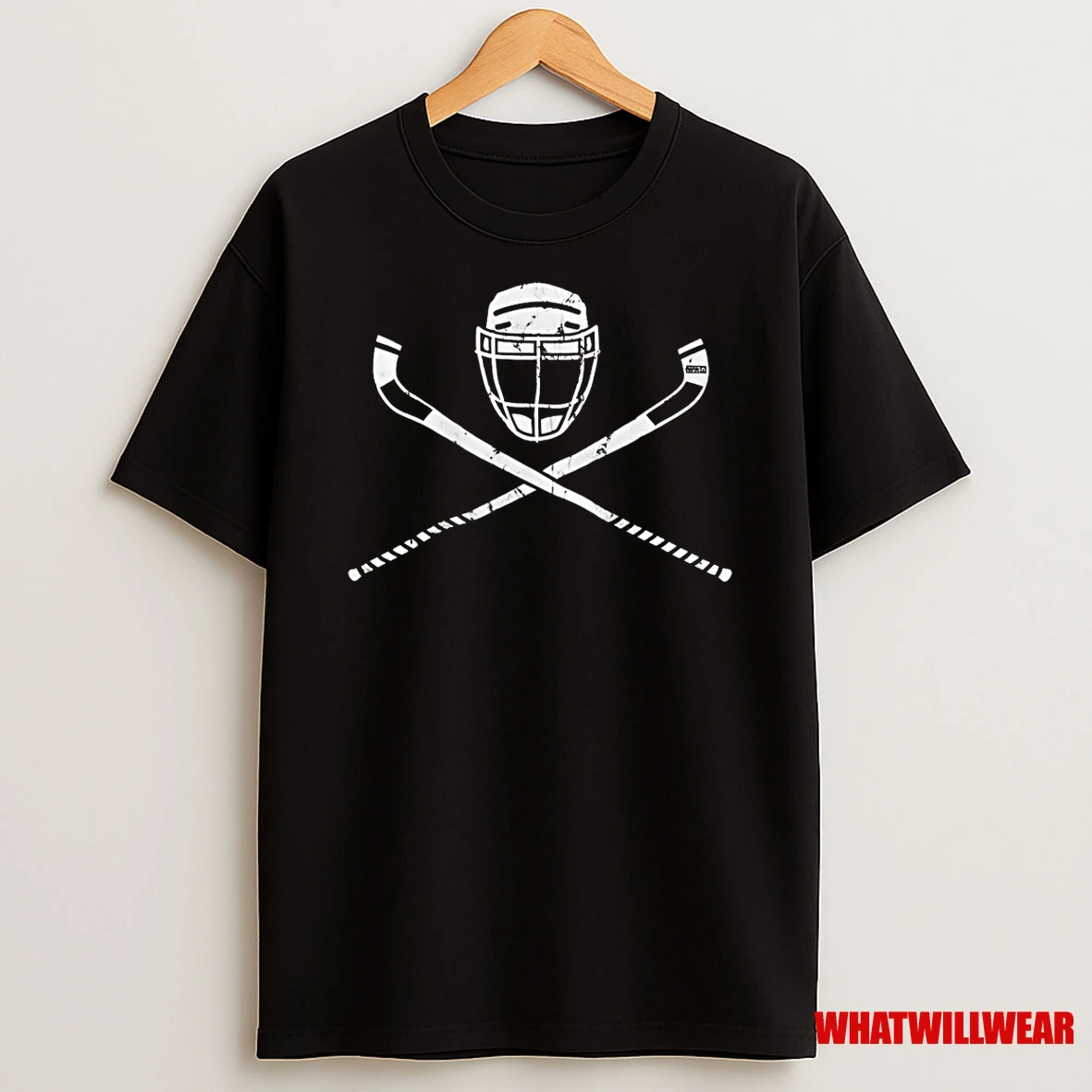 Helmet And Shinty Hockey Shirts