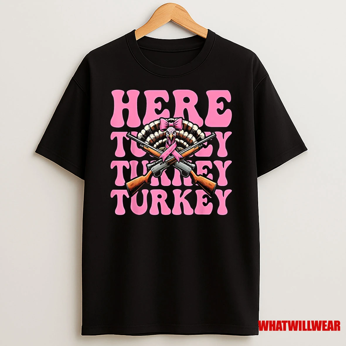 Here Turkey Turkey Turkey Hunting Turkey Hunter Shirts