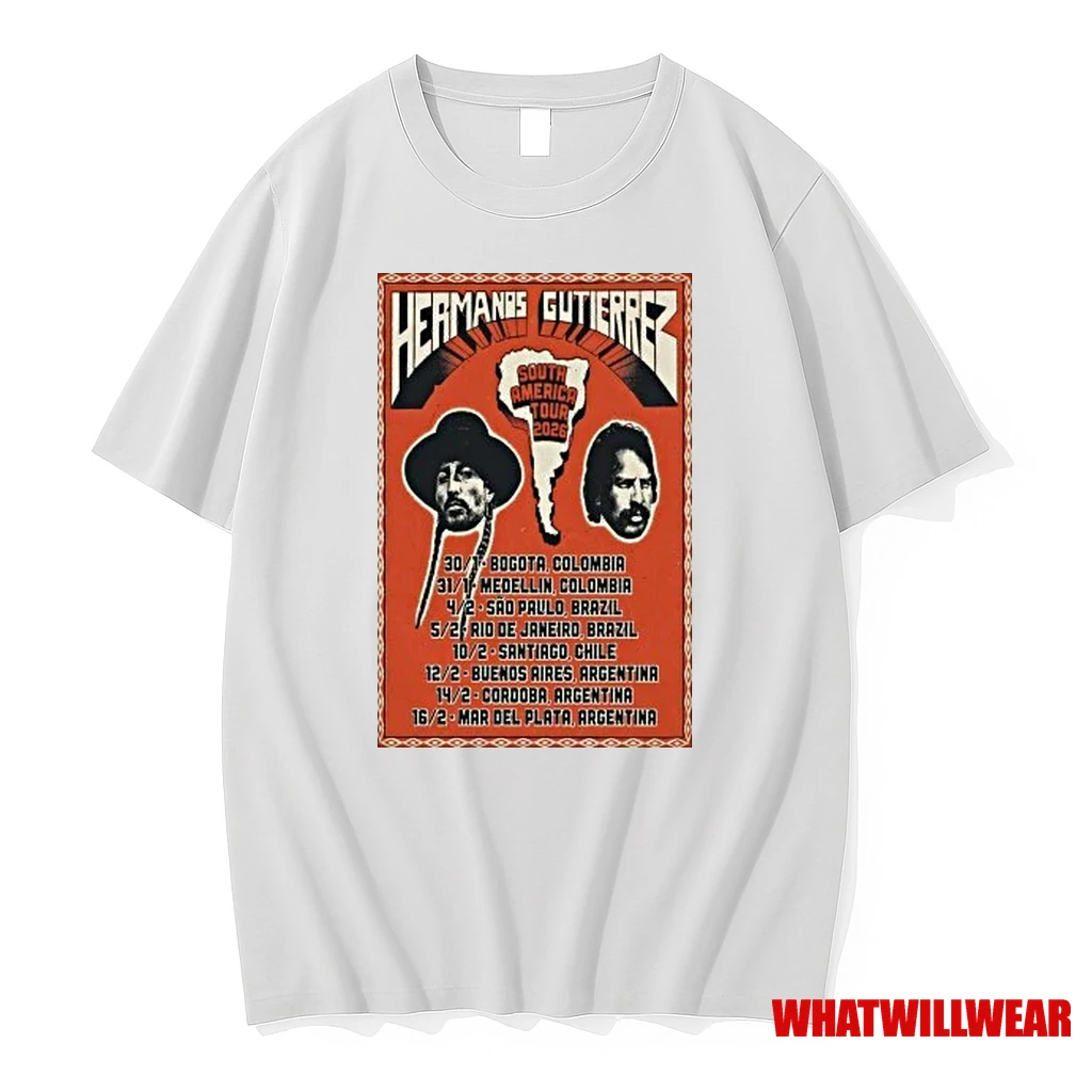 Hermanos Gutierrez South America Tour 2026 Shirts