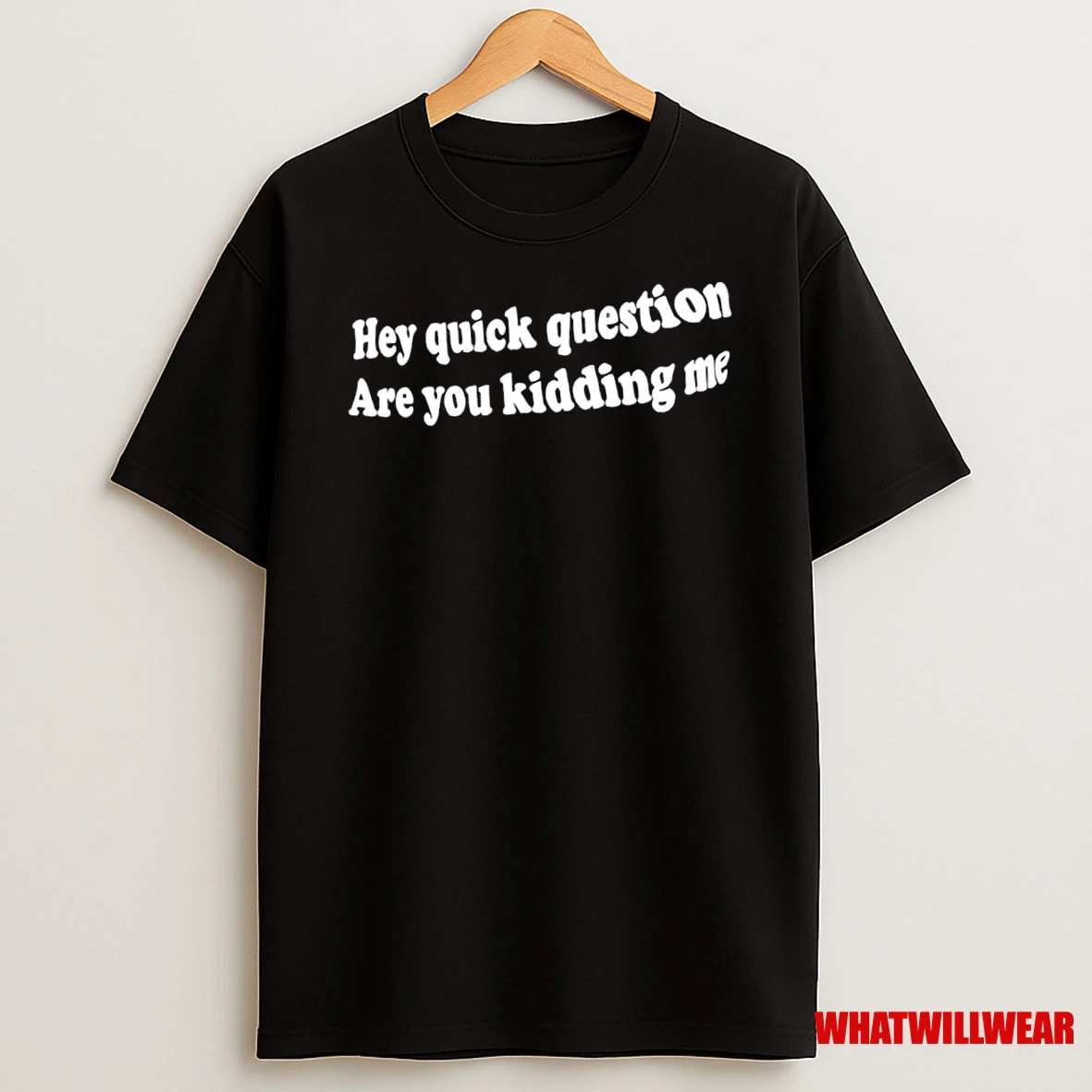 Hey Quick Question Are You Kidding Me Shirts