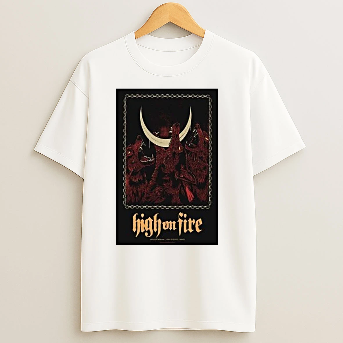 High On Fire October 28 2025 Neue Zukunft In Berlin Germany Shirts