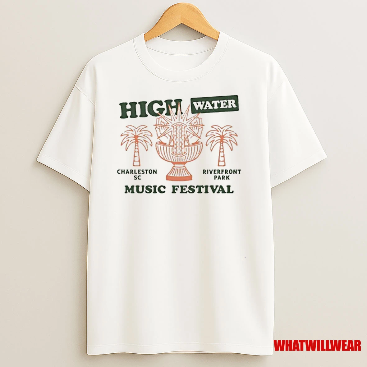 High Water Festival Charleston Sc Riverfront Park Fountain 2025 Shirts