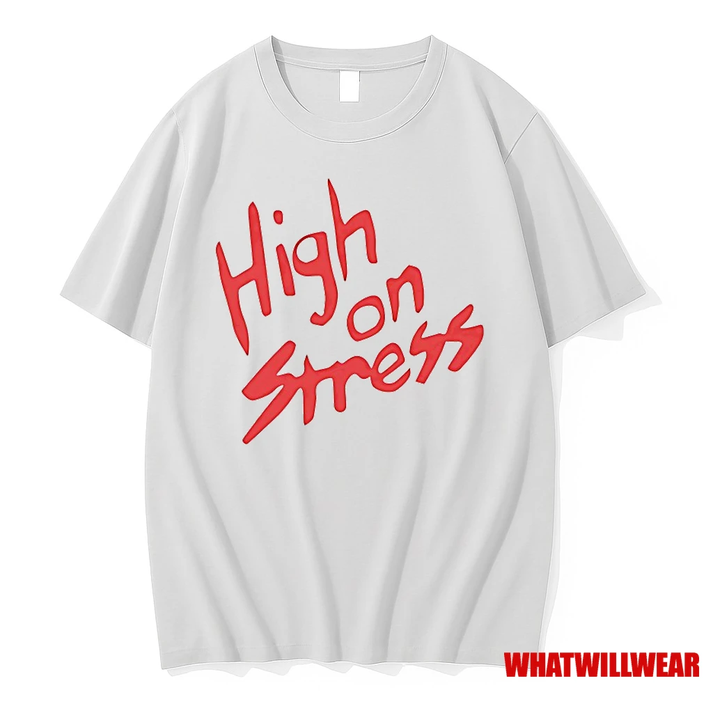 High On Stress Baseball Shirts
