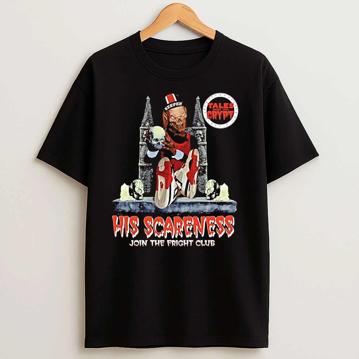 His Scareness Join The Fright Club T Shirts