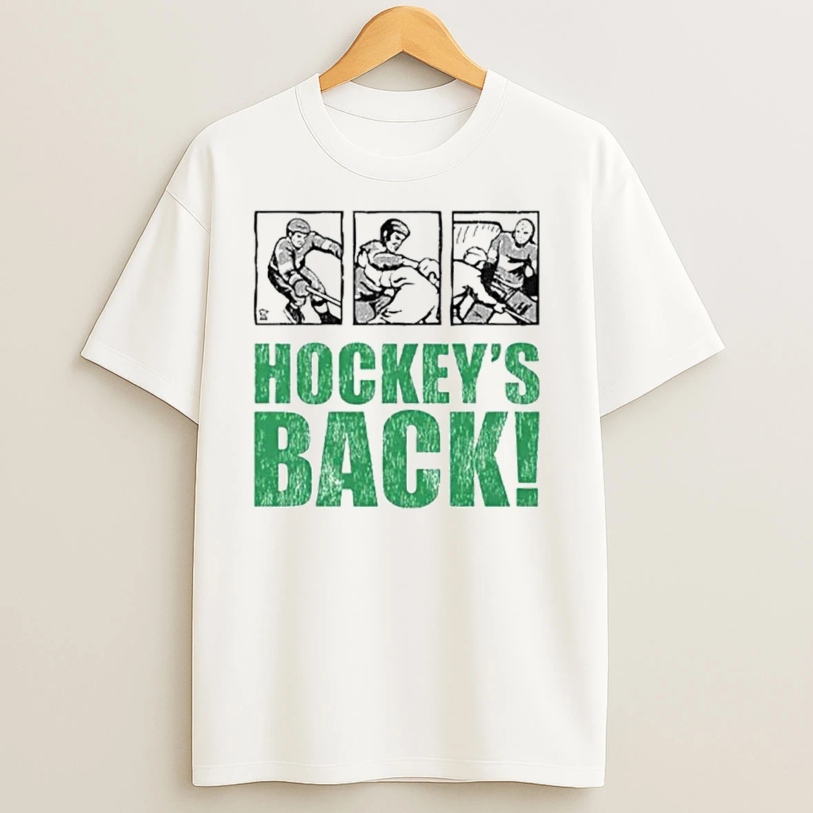 Hockeys Back Ornaments T Shirts