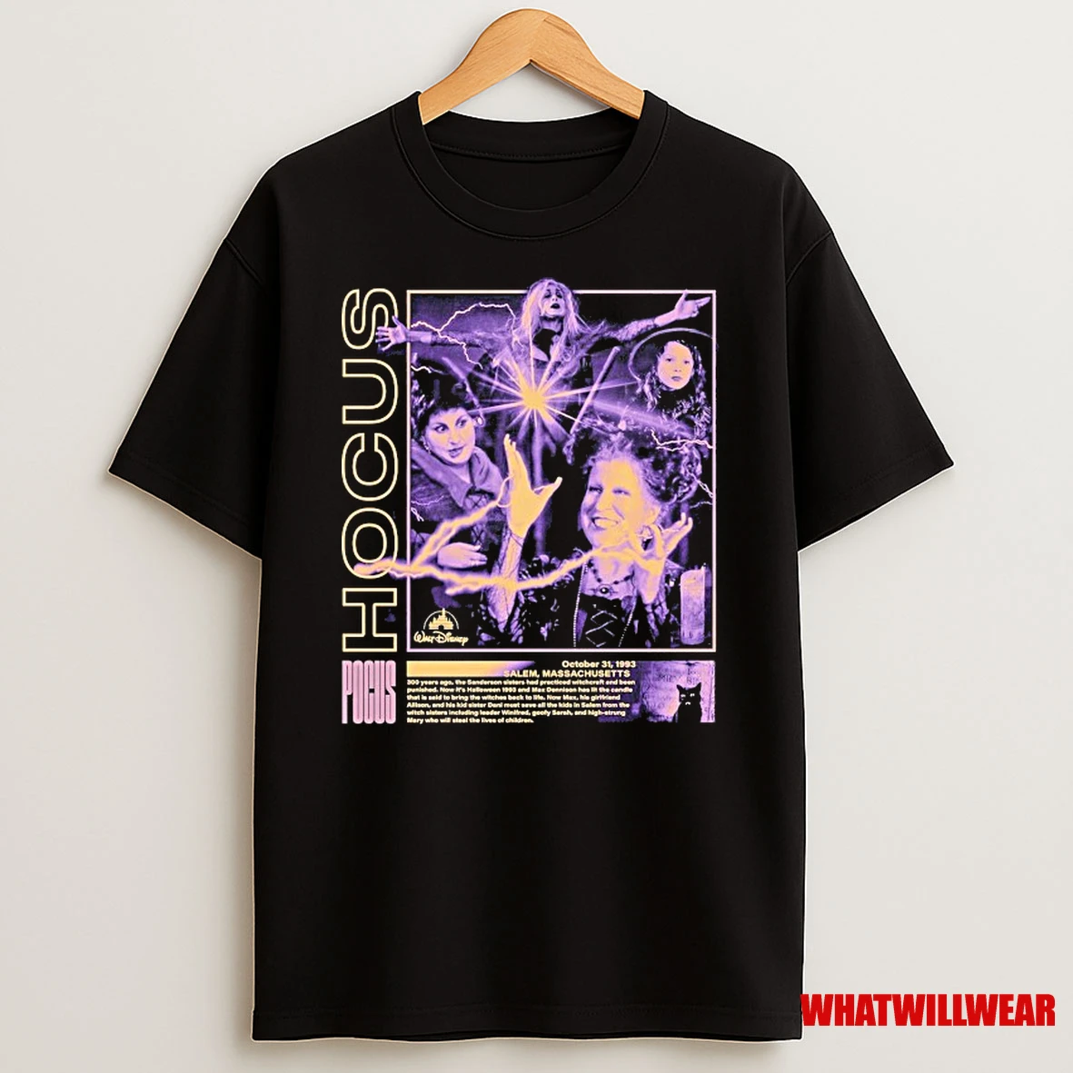 Hocus Pocus 1993 Salem Massachusetts Disney Shirts