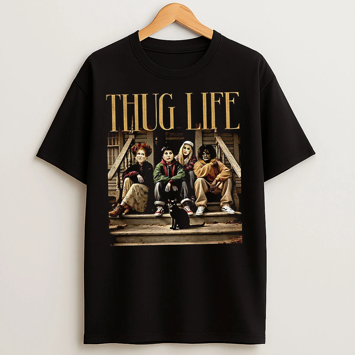 Hocus Pocus Thug Life Bad Witches Halloween T Shirts