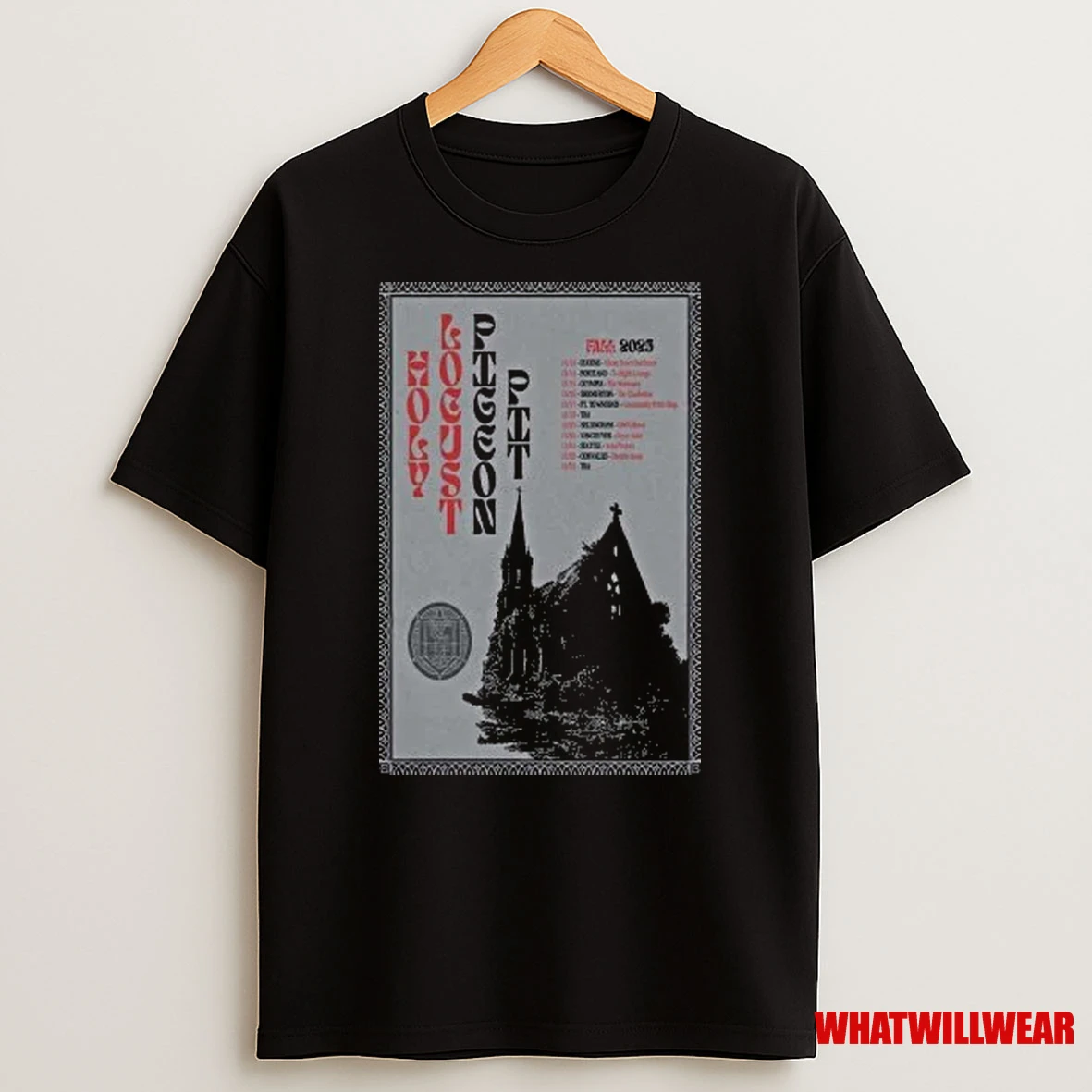 Holy Locust Pigeon Pit Fall Tour 2025 Shirts