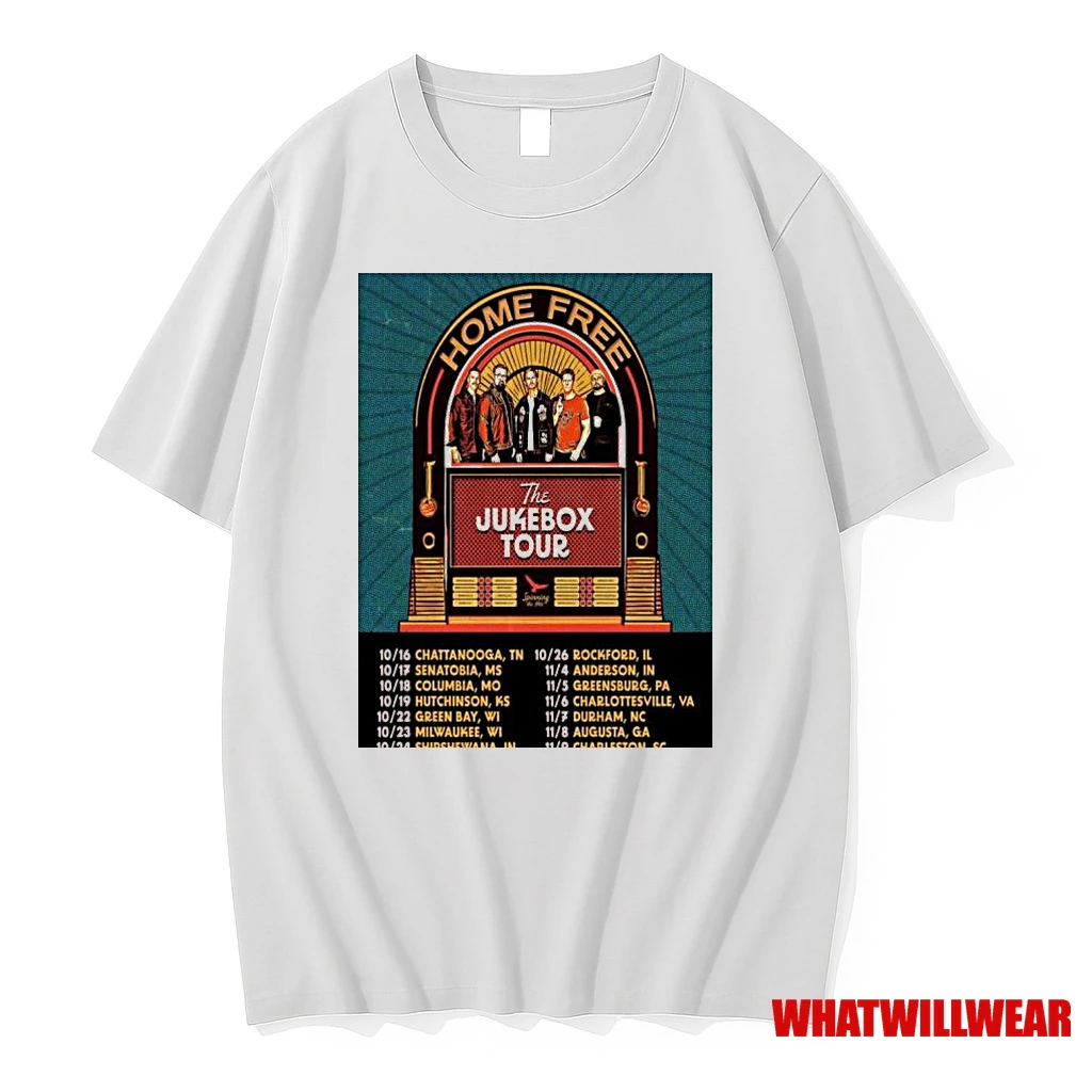 Home Free The Jukebox Tour 2025 Shirts
