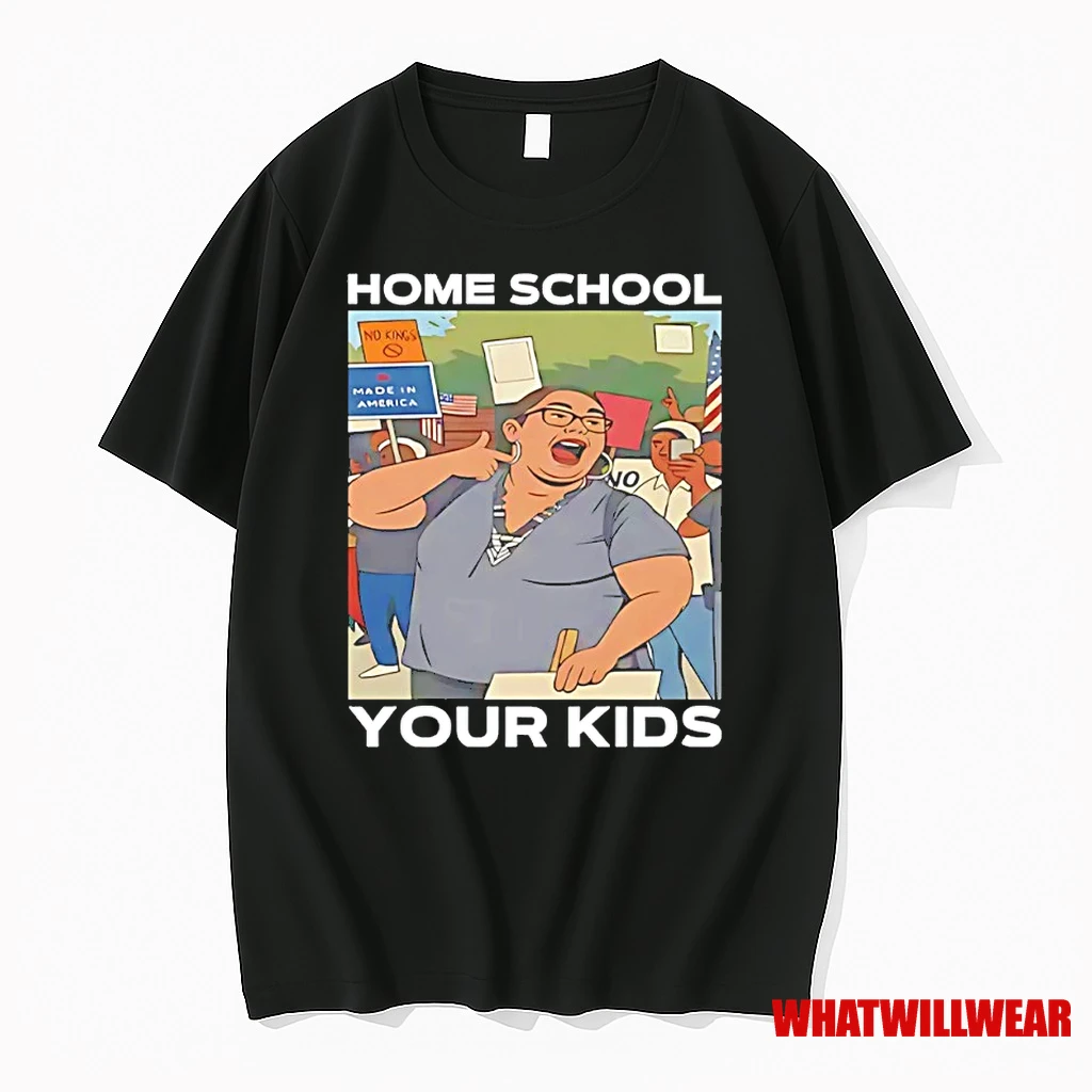 Home School Your Kids Lucy Martinez No Kings Protest Shirts