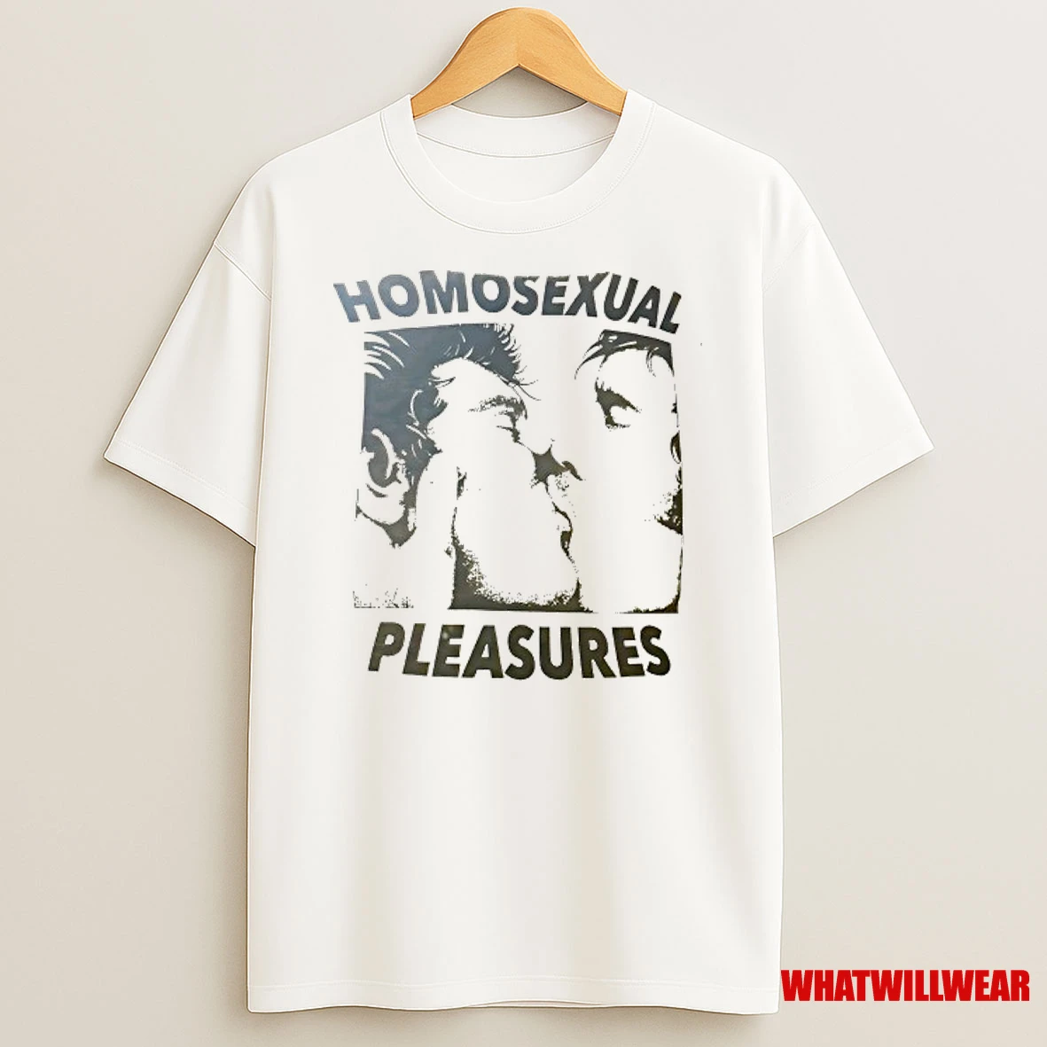 Homosexual Pleasures Kiss Shirts