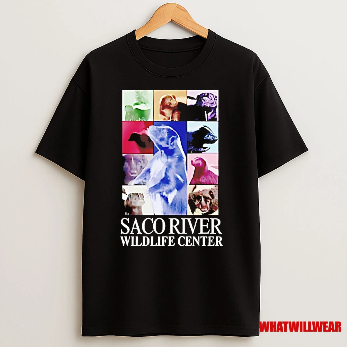 Honey Badger Saco River Wildlife Center Shirts
