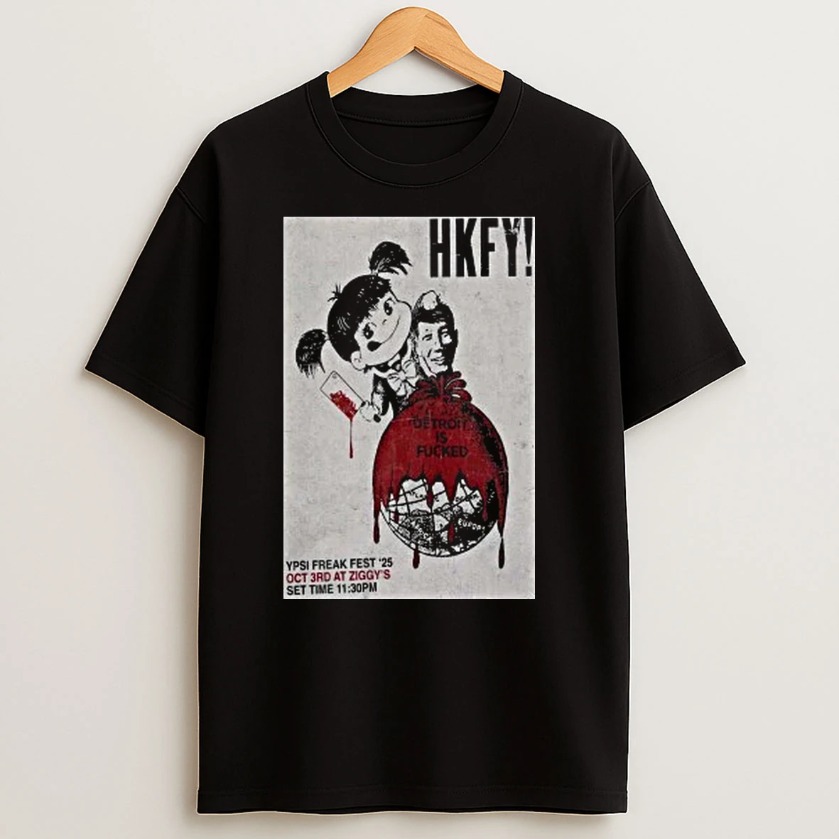 Hong Kong Fuck You Tour Detroit Mi Oct 2025 Shirts