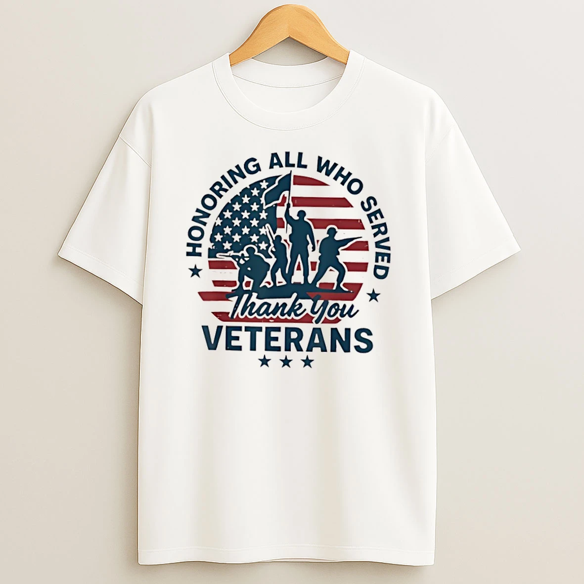 Honoring All Who Served Thank You Veterans Day Shirts