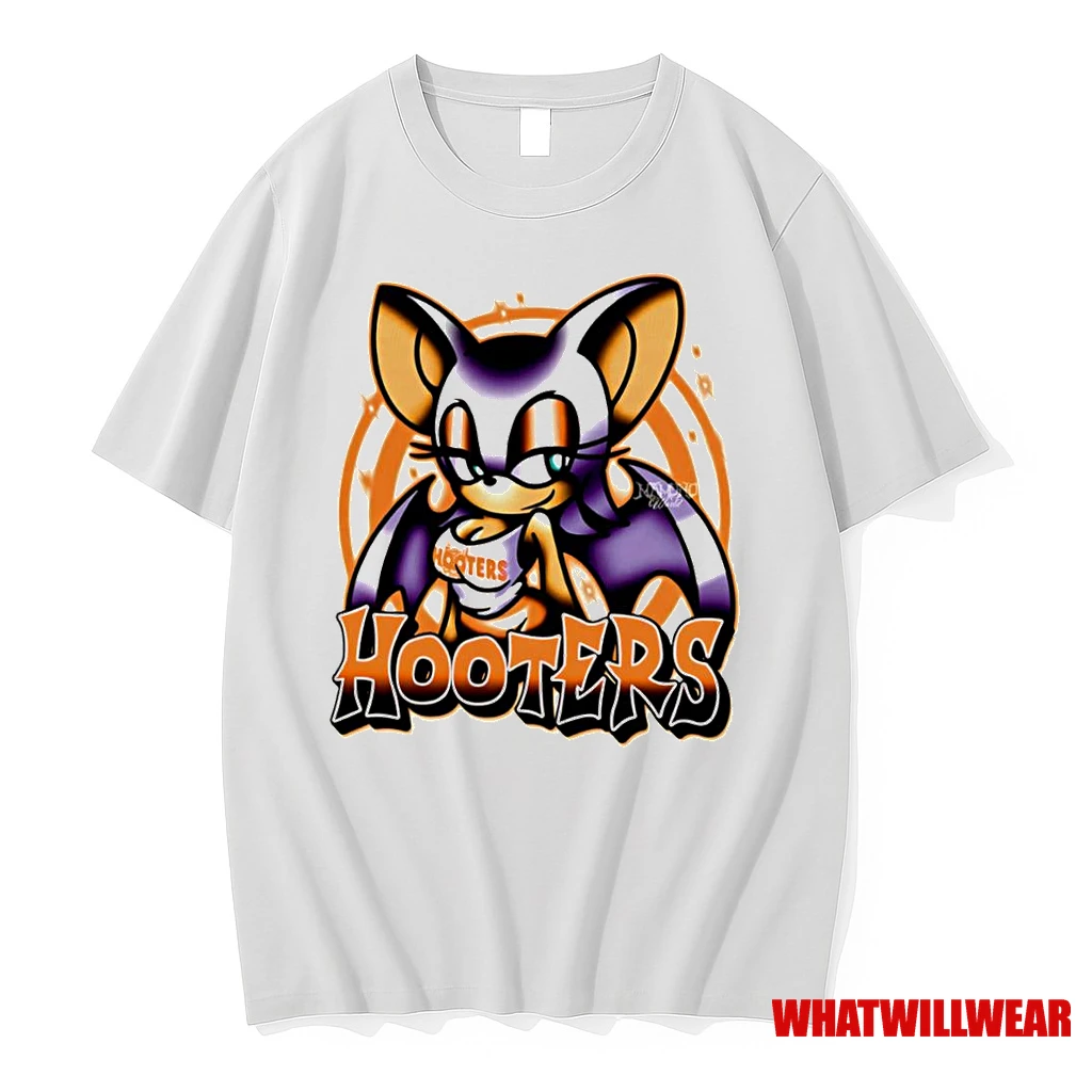 Hooters Rouge The Bat Hedgehog Video Game Series Shirts